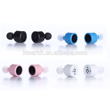 2016 Factory Wholesale Mini Invisible Fashionable Mini Bluetooth Earphone Wireless Stereo Bluetooth